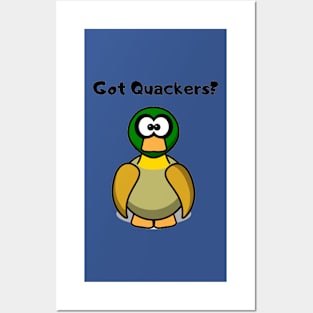 Got Quackers Duck Design Posters and Art